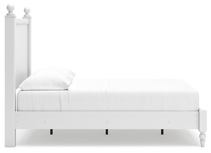 Ashley Express - Cama con paneles Mollviney