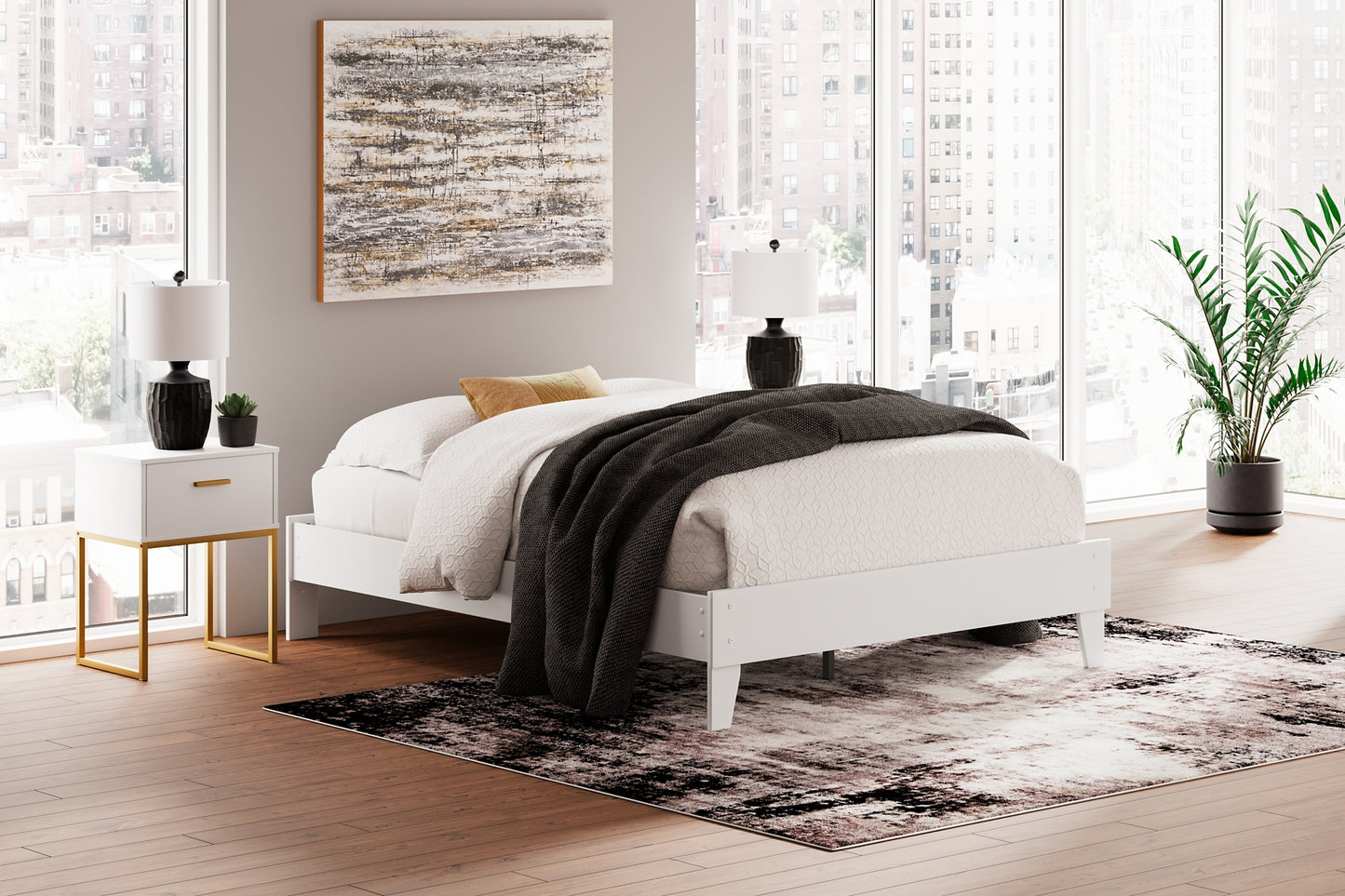 Ashley Express - Cama de plataforma Socalle