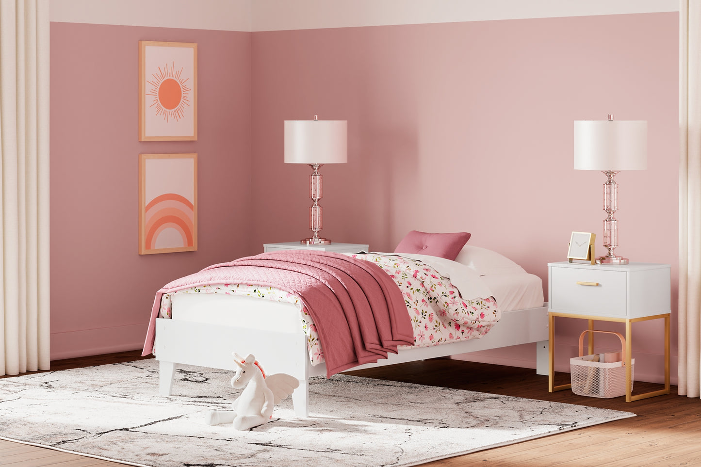 Ashley Express - Cama de plataforma Socalle