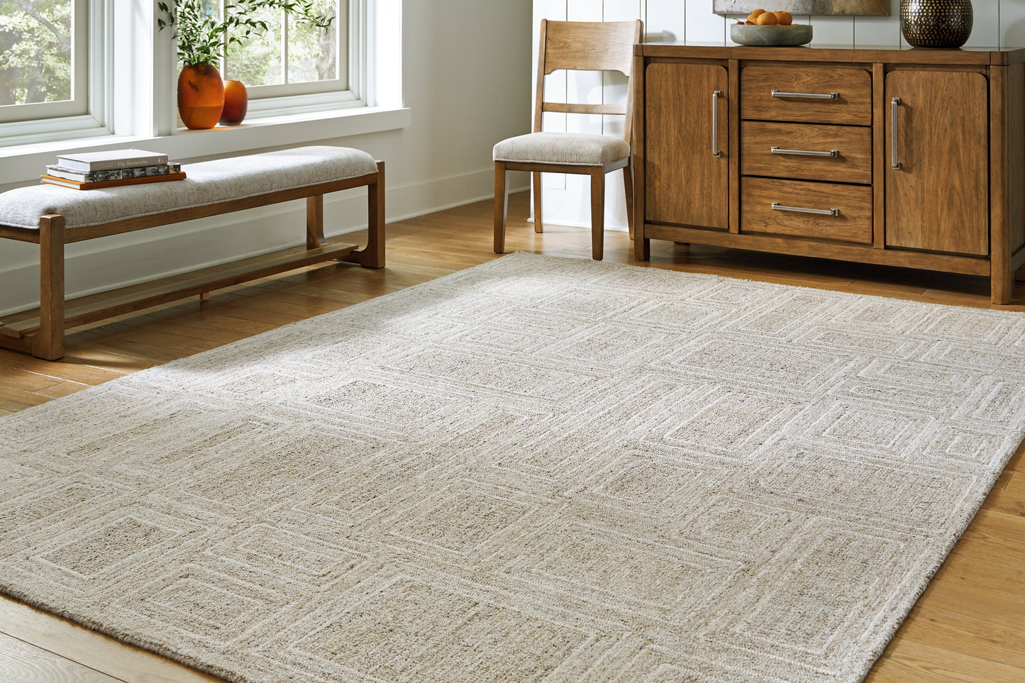 Ashley Express - Alfombra mediana Brickburgh