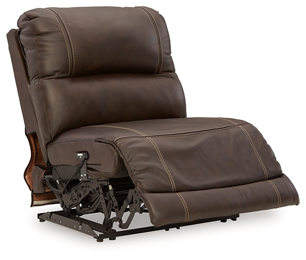 Seccional reclinable eléctrico Dunleith de 7 piezas