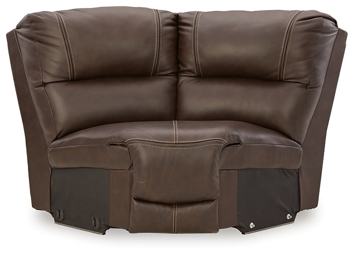 Seccional reclinable eléctrico Dunleith de 7 piezas