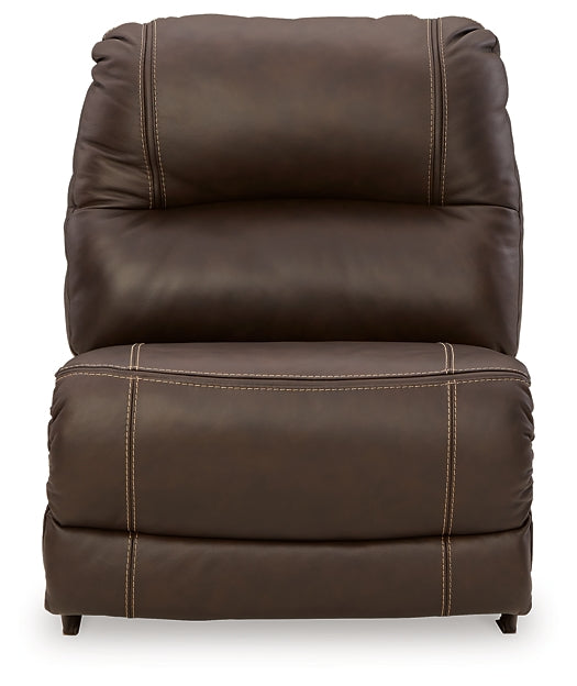 Seccional reclinable eléctrico Dunleith de 7 piezas