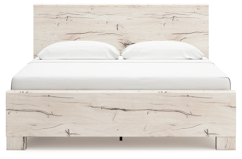 Cama con paneles Lawroy y almacenamiento