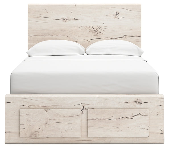 Cama con almacenamiento y paneles Lawroy