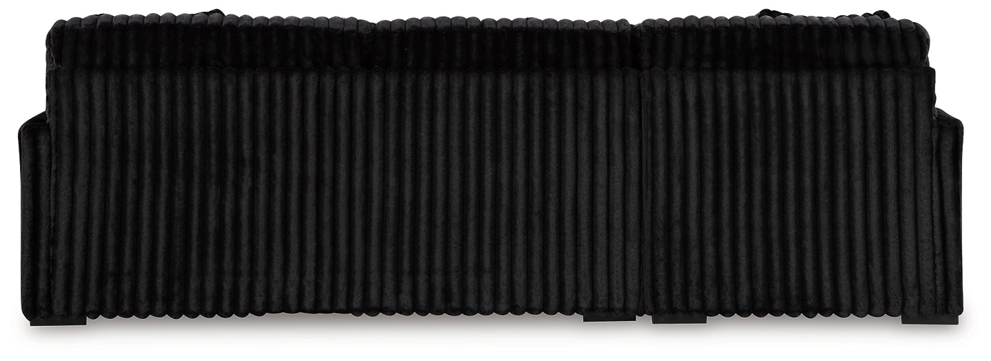 Sofá seccional de dos piezas con chaise longue Midnight-Madness