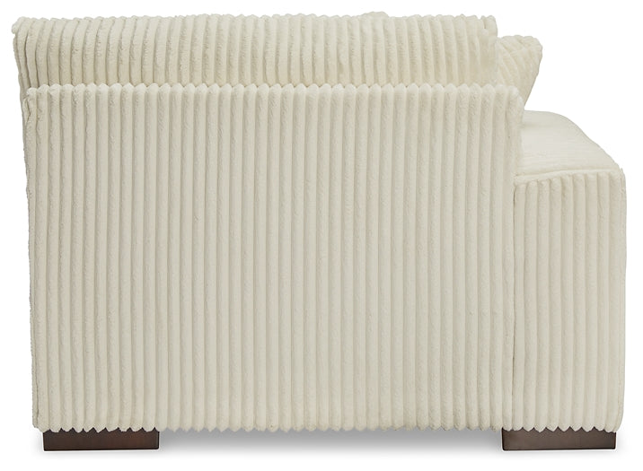 Seccional Lindyn de 4 piezas con chaise longue