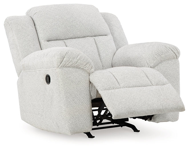 Sillón reclinable mecedor Frohn