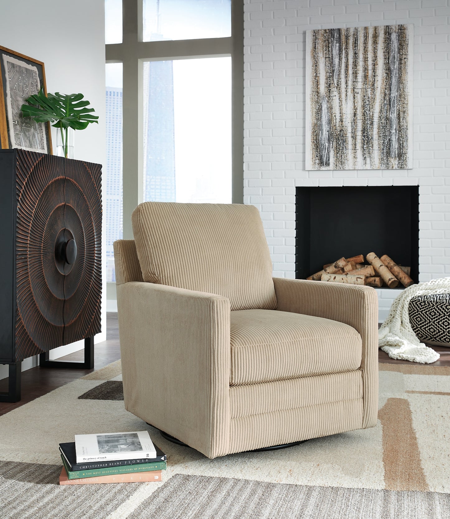 Silla giratoria decorativa Icaman