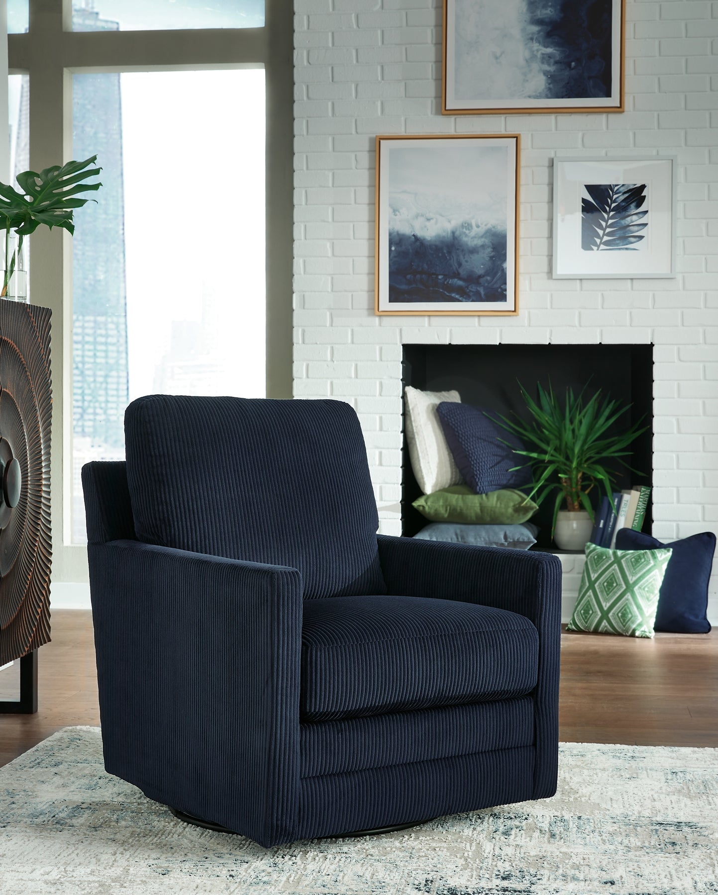 Silla giratoria decorativa Icaman