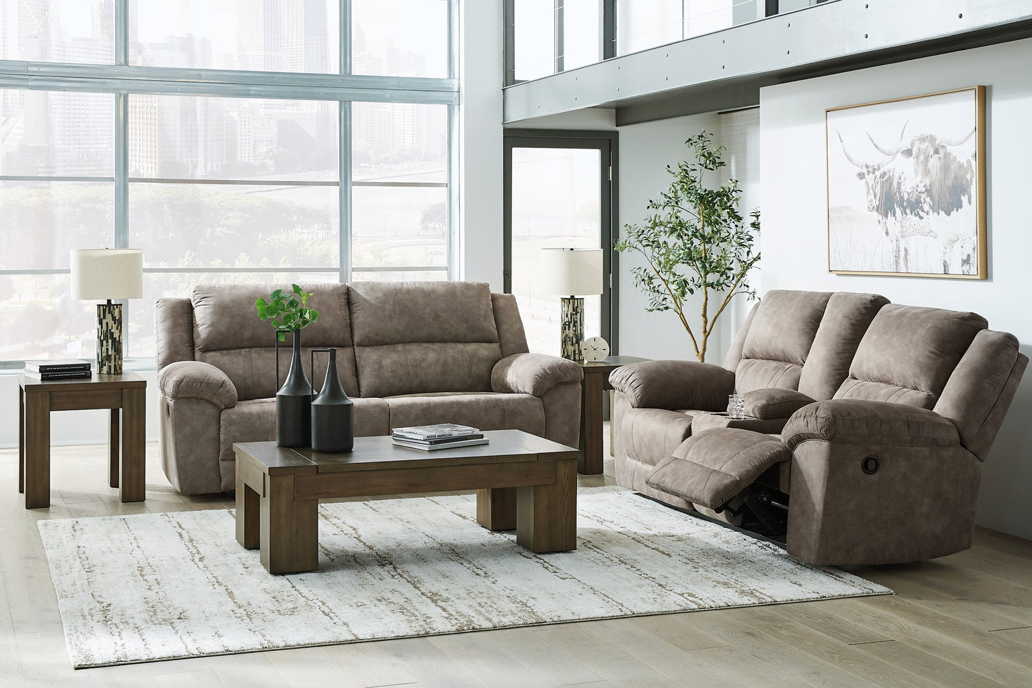 Sofá y loveseat Laresview