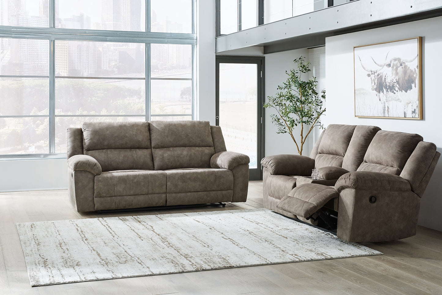 Sofá y loveseat Laresview