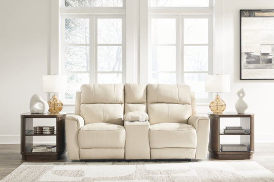 Loveseat Dahlmoore DBL REC PWR con consola