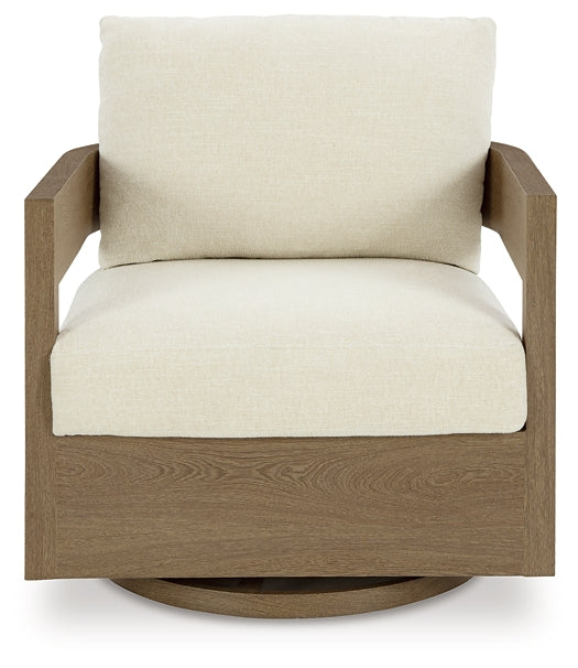 Sillón giratorio Serene Bay con cojín