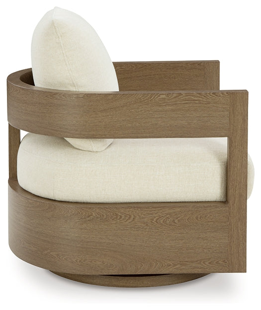 Sillón giratorio Serene Bay con cojín