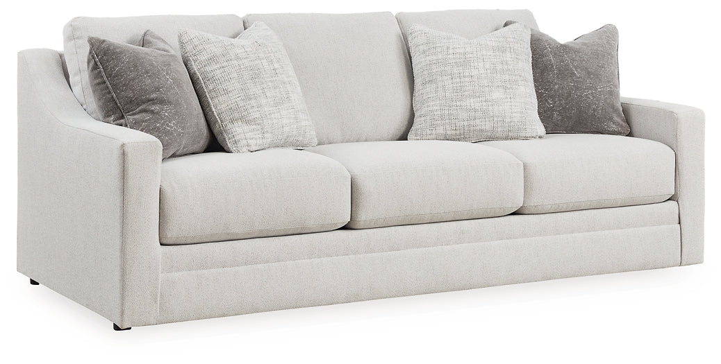 Sofá, loveseat, silla y otomana Maitelynn