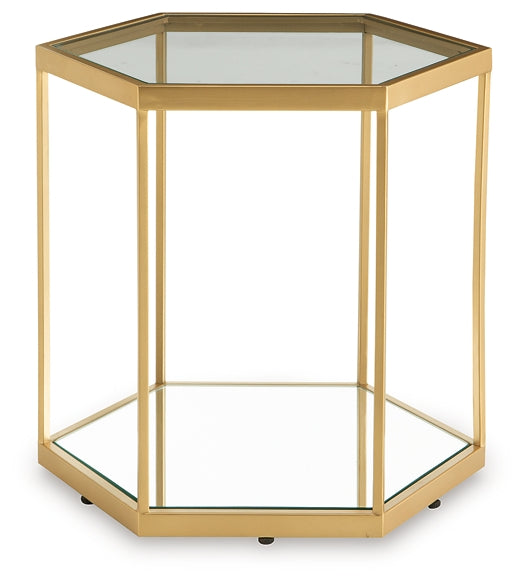 Ashley Express - Mesa de cóctel decorativa Veerwick