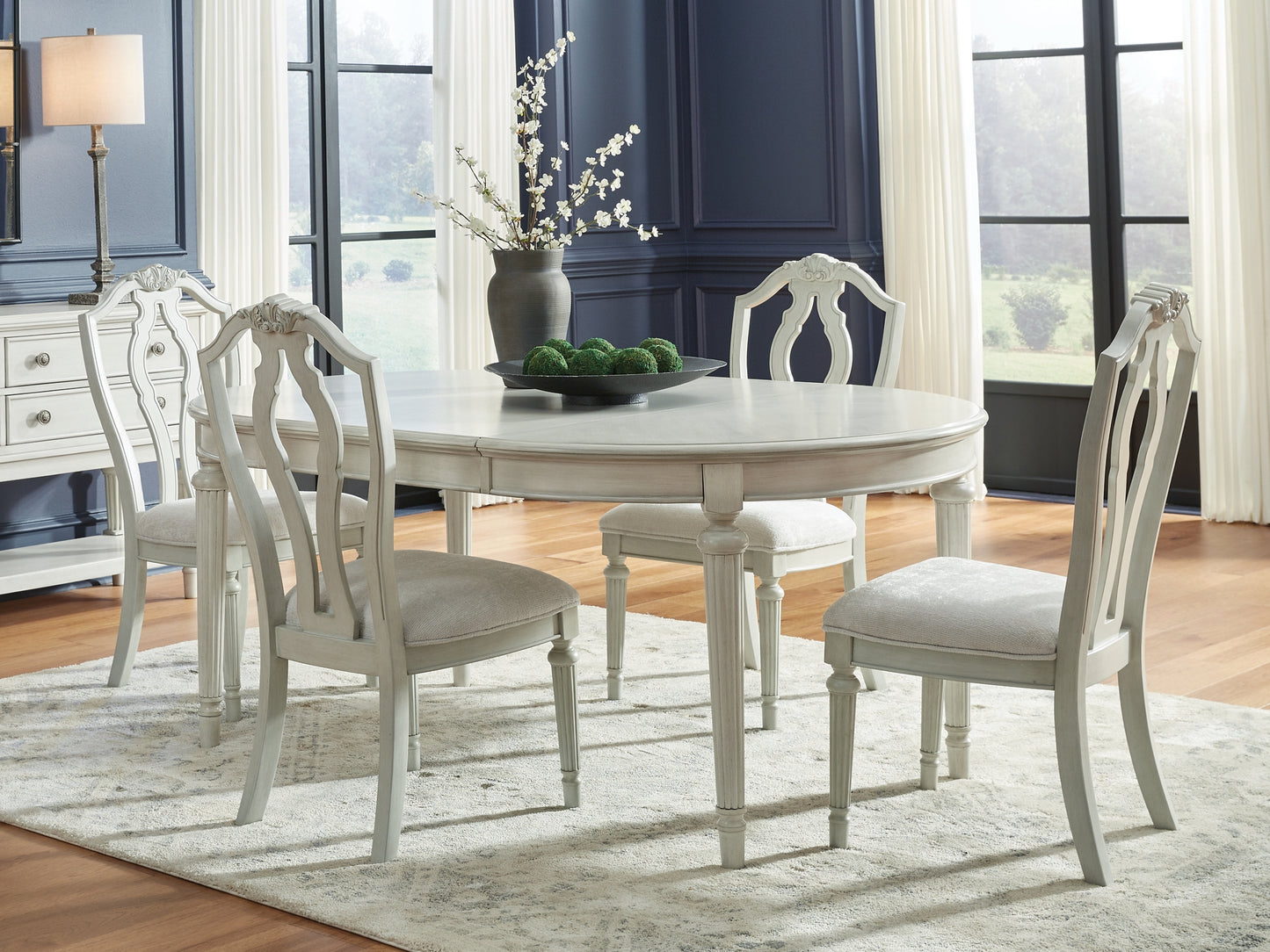 Mesa de comedor Montelaine y 4 sillas