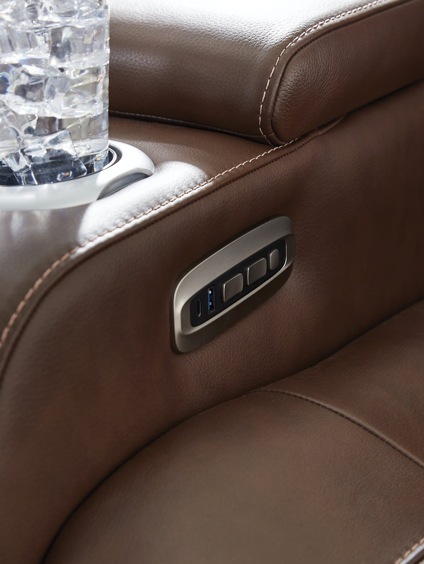 Sillón reclinable eléctrico de alto impacto/reposacabezas ajustable
