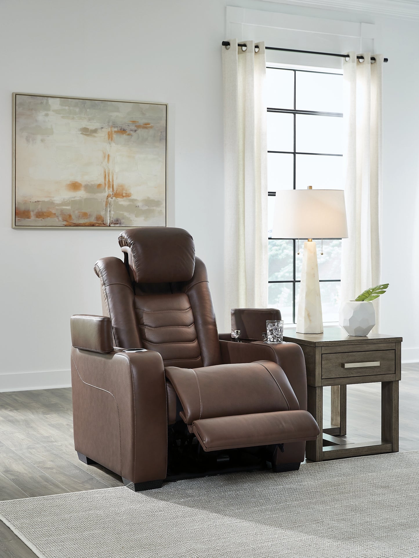 Sillón reclinable eléctrico de alto impacto/reposacabezas ajustable