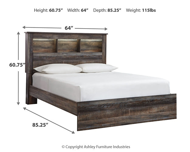 Cama con librería Drystan