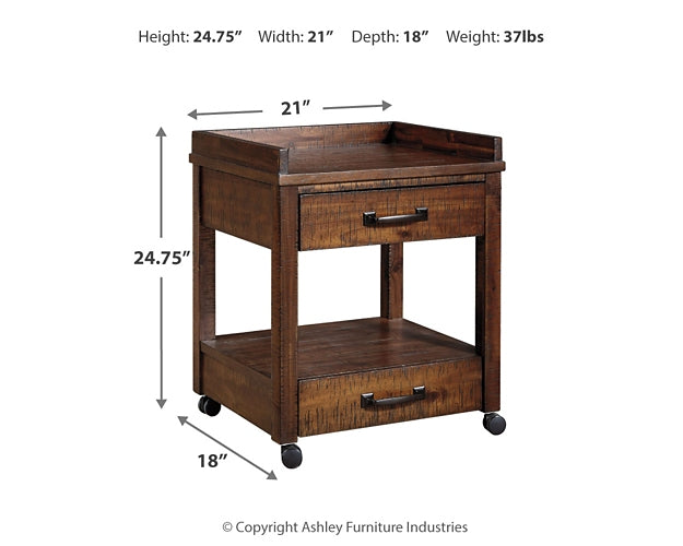 Ashley Express - Soporte para impresora Baldridge