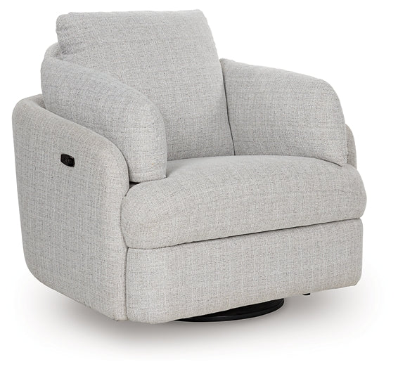 Sillón reclinable eléctrico giratorio Nuvella de última generación de Alainmont