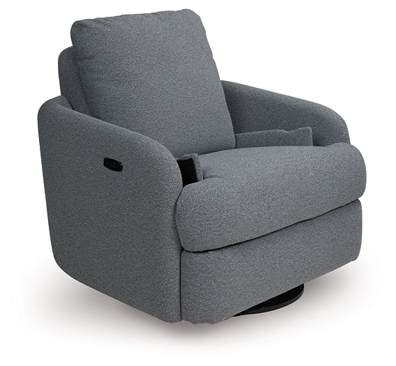 Sillón reclinable eléctrico giratorio Nuvella de última generación de Alainmont