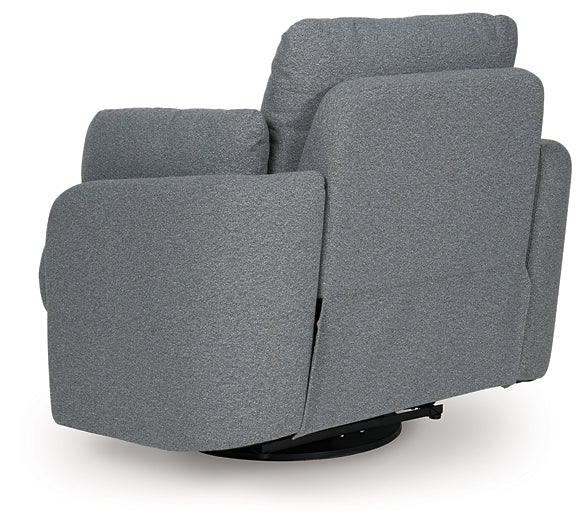 Sillón reclinable eléctrico giratorio Nuvella de última generación de Alainmont