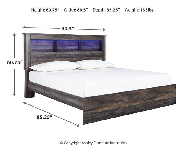 Cama con librería Drystan