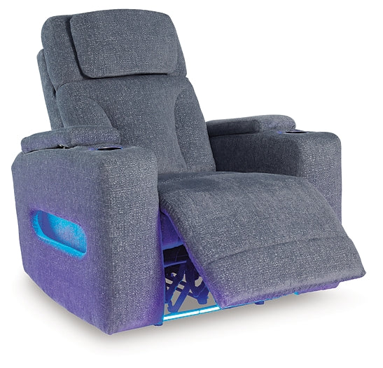 Sillón reclinable PWR Studio Cave/reposacabezas ajustable