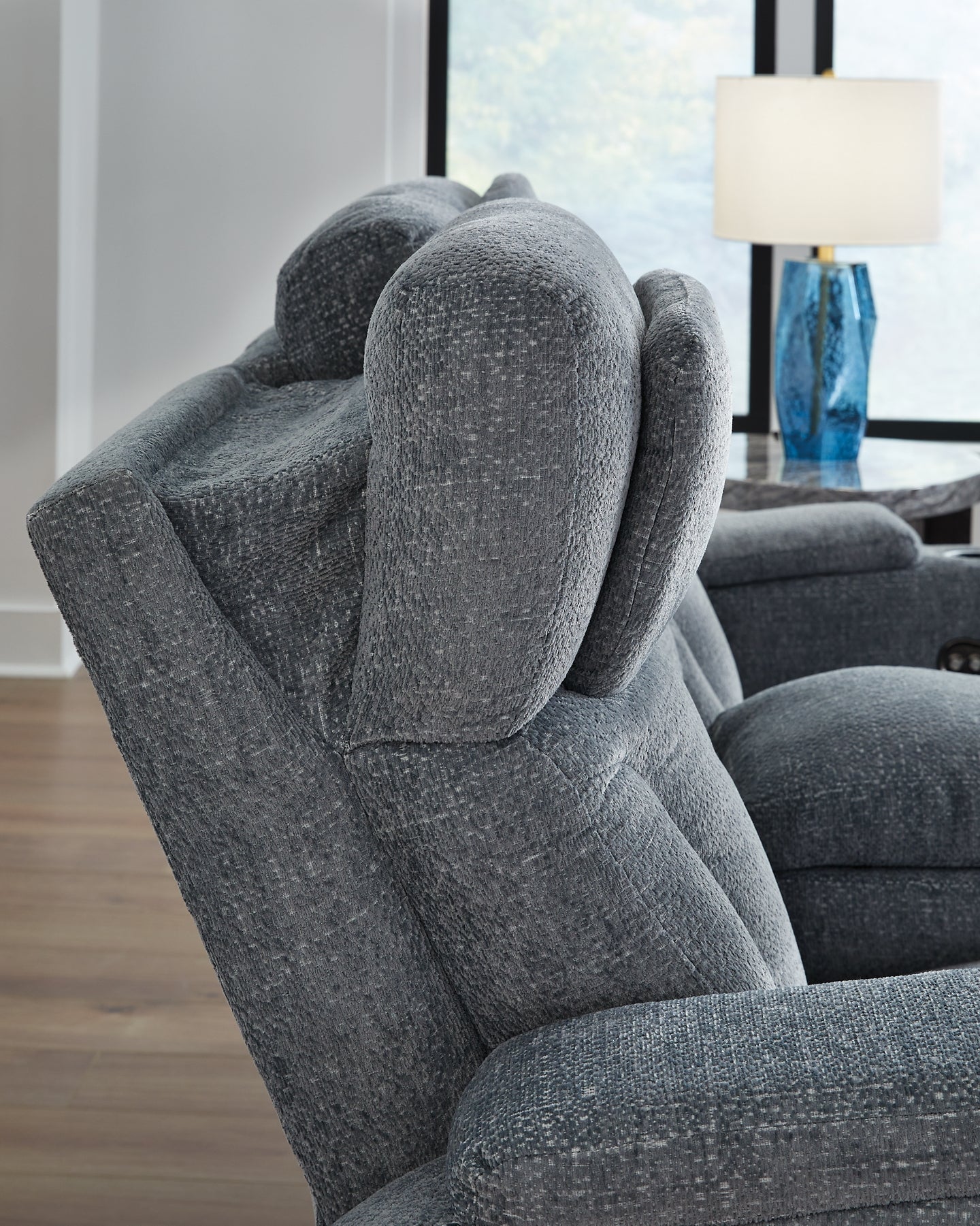 Estudio Cave PWR REC Loveseat/CON/ADJ HDRST