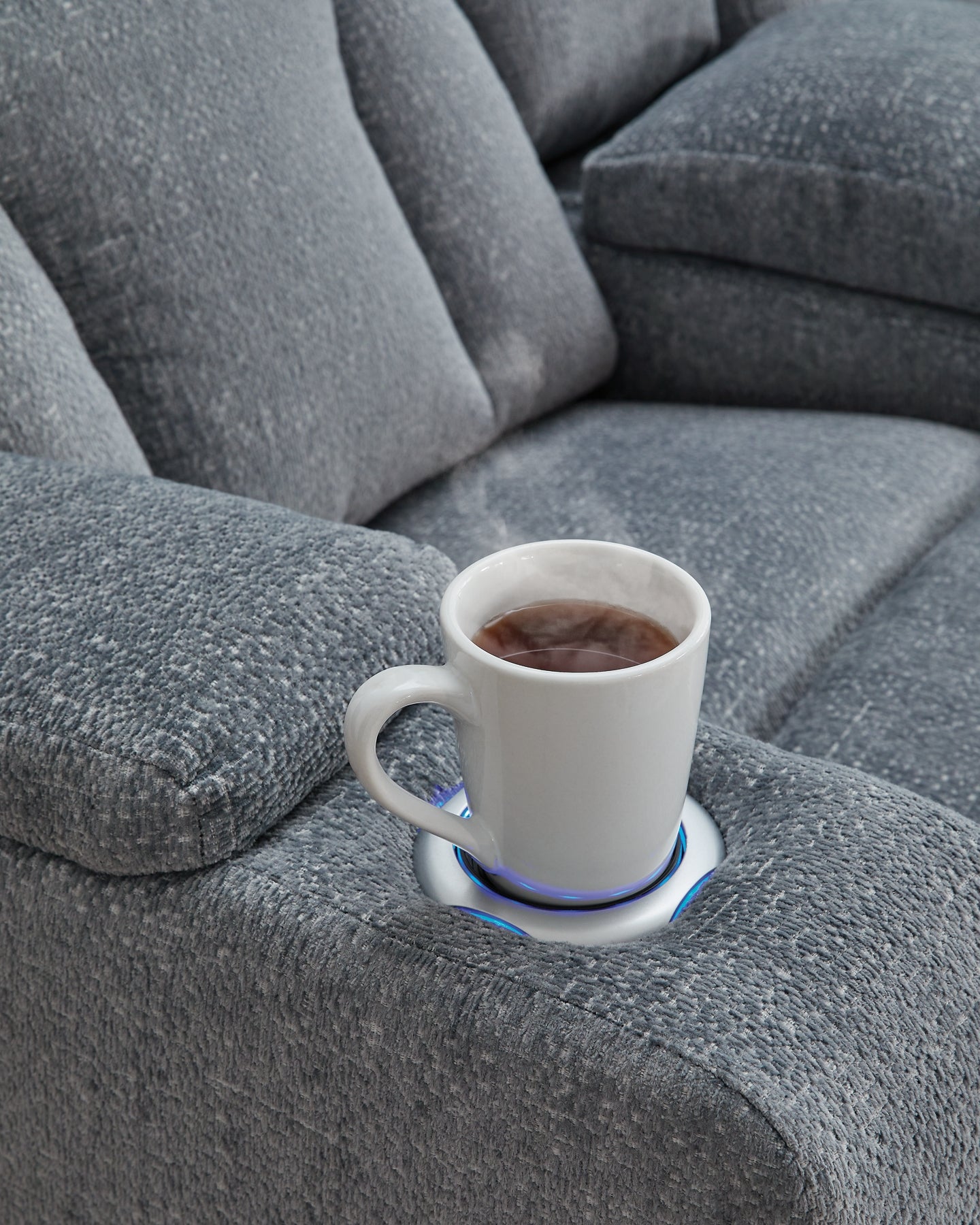 Estudio Cave PWR REC Loveseat/CON/ADJ HDRST