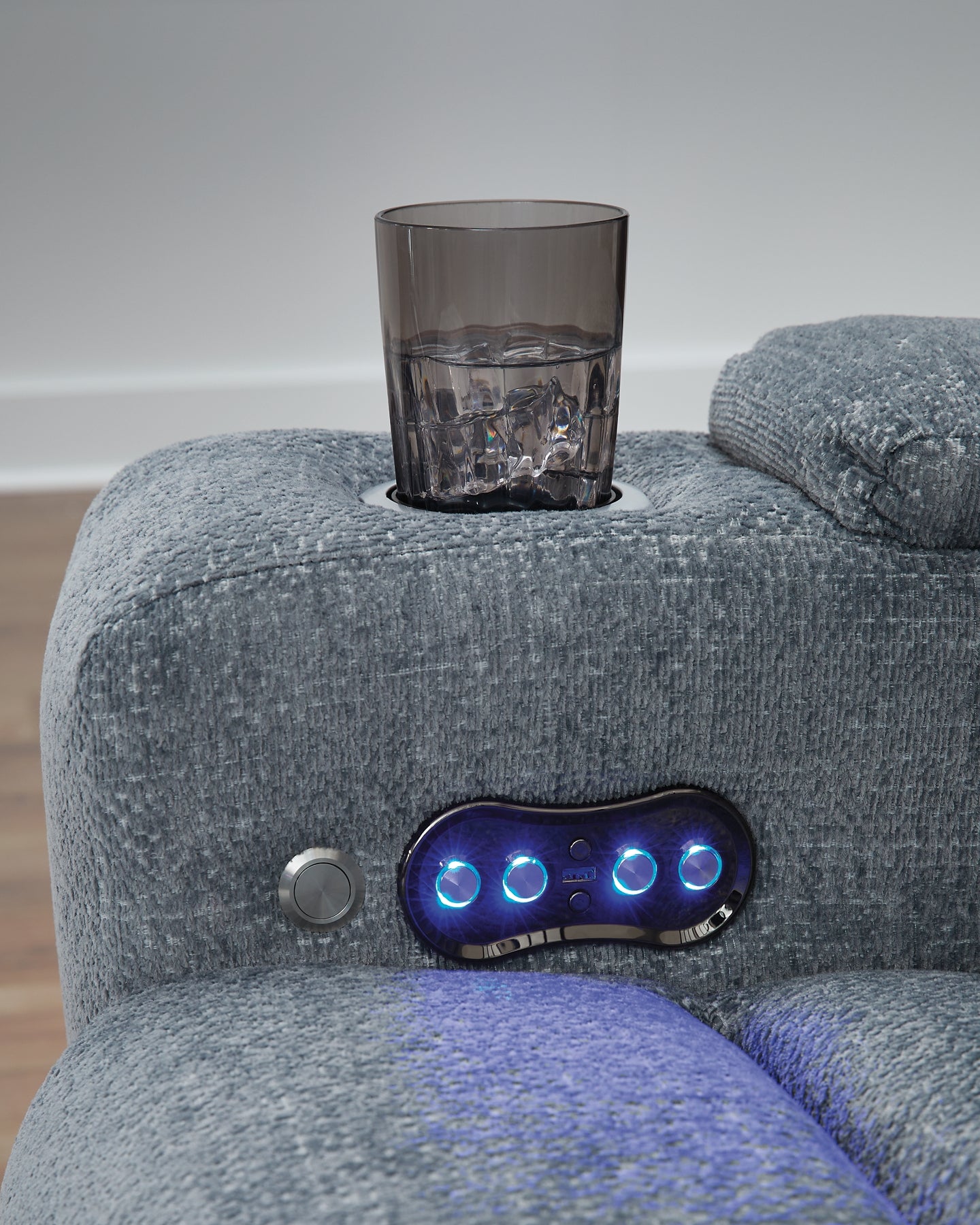 Sillón reclinable PWR Studio Cave/reposacabezas ajustable