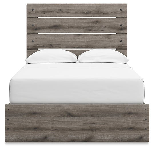 Cama con paneles y almacenamiento Graystorm