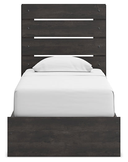 Cama con almacenamiento Hollivern Panel