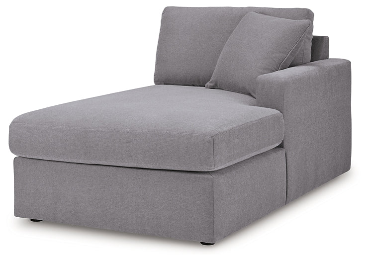 Seccional Modmax de 5 piezas con chaise longue