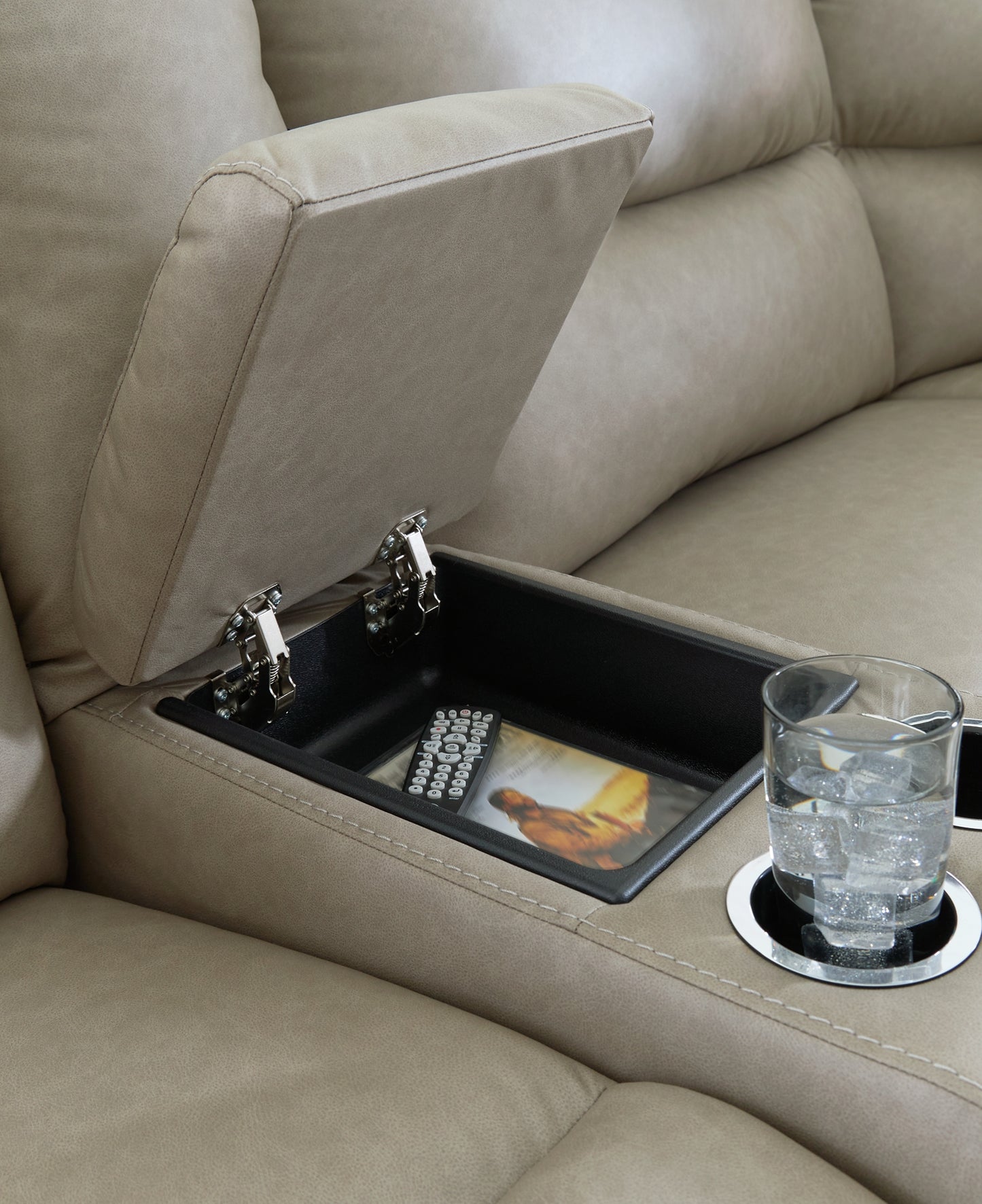 Seccional reclinable eléctrico de 3 piezas Narwhal Place