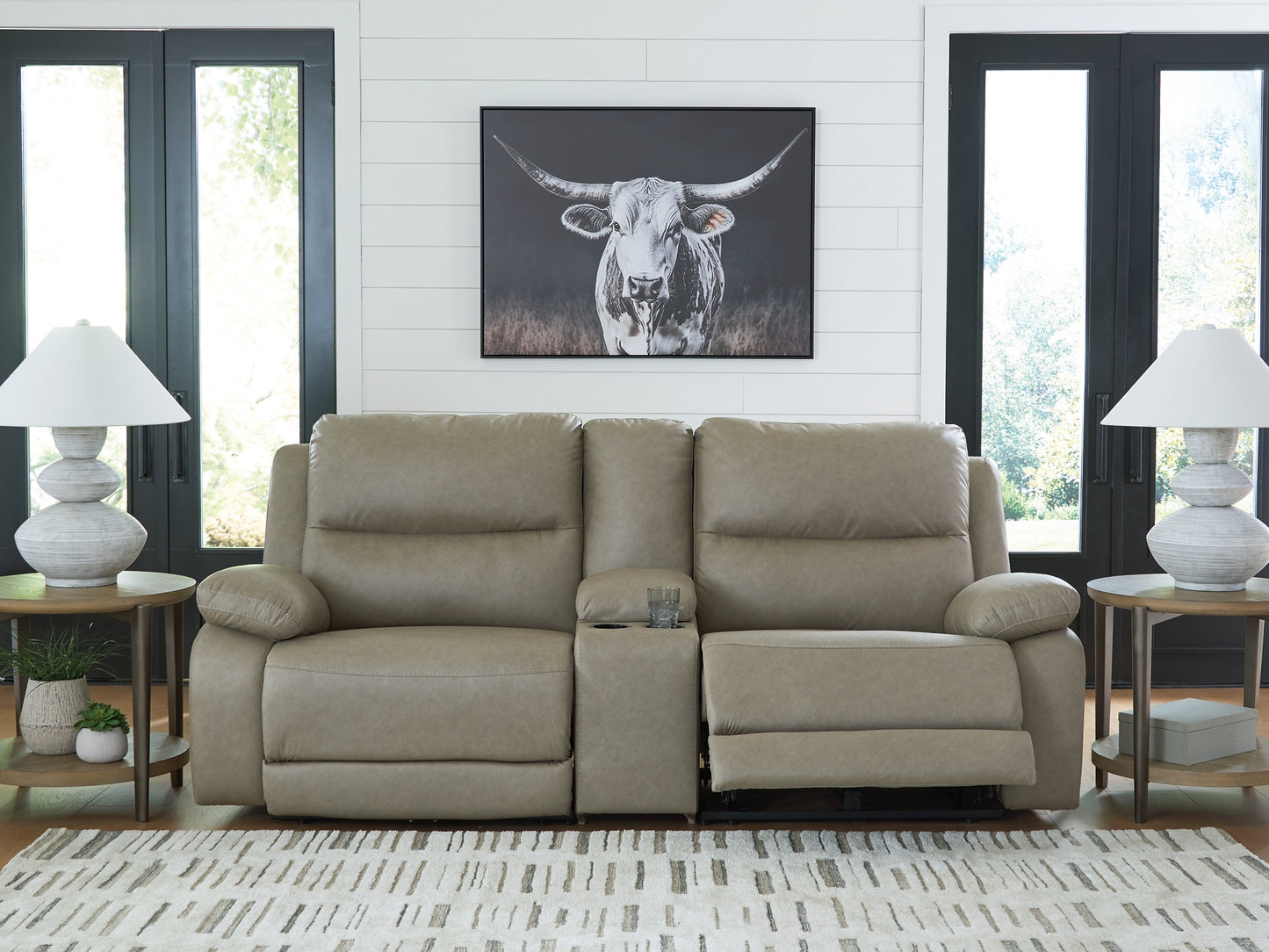 Seccional reclinable eléctrico de 3 piezas Narwhal Place