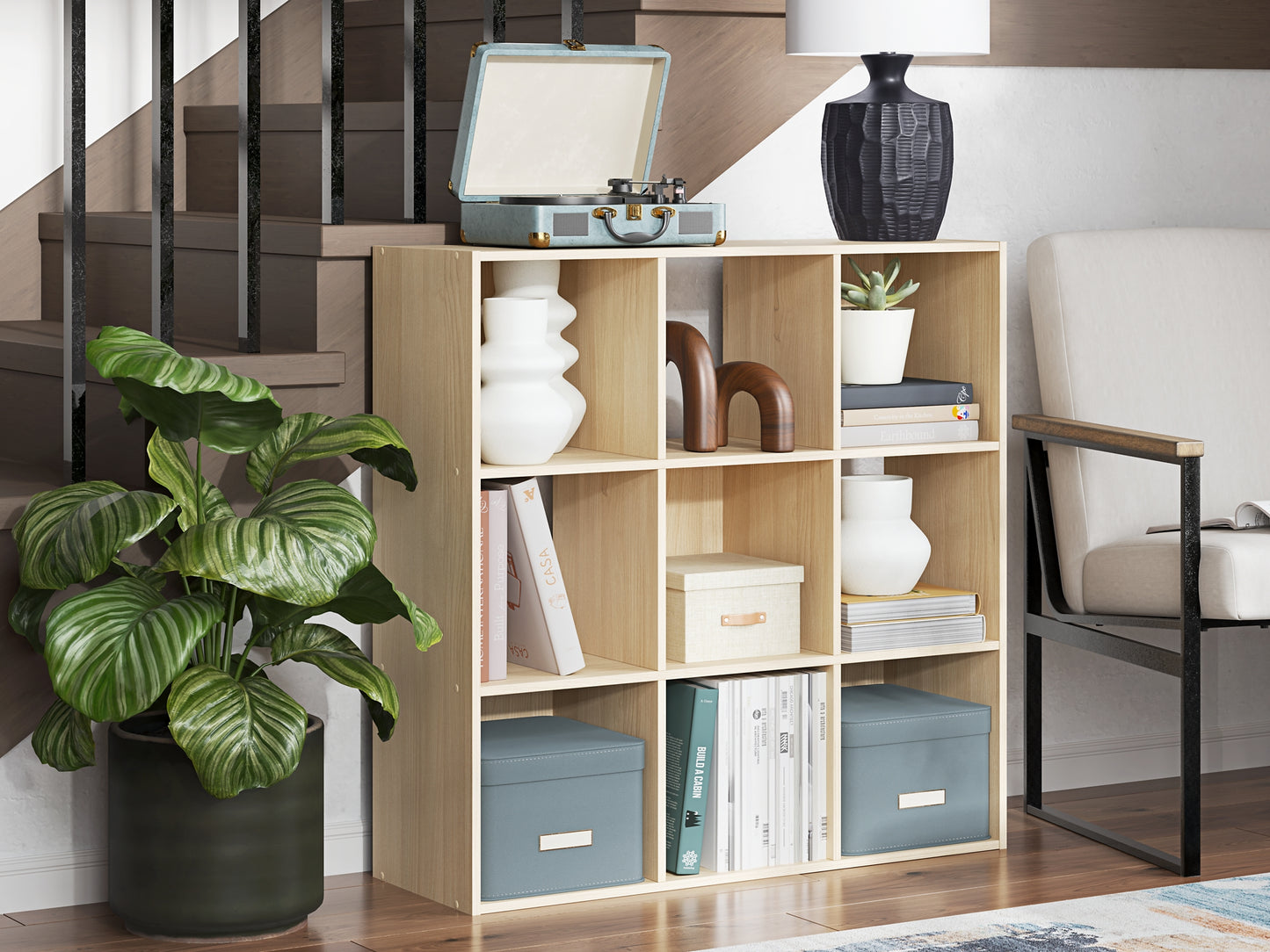 Ashley Express - Organizador de nueve cubos Piperton