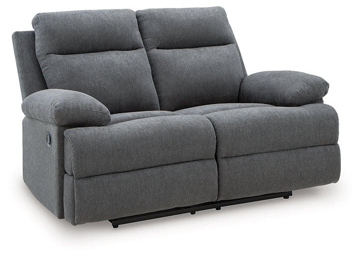 Loveseat reclinable de deslizamiento lateral