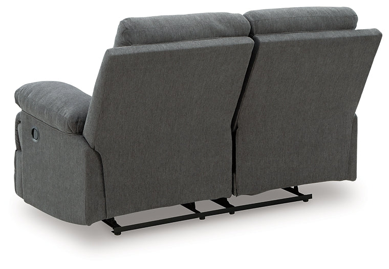 Loveseat reclinable de deslizamiento lateral