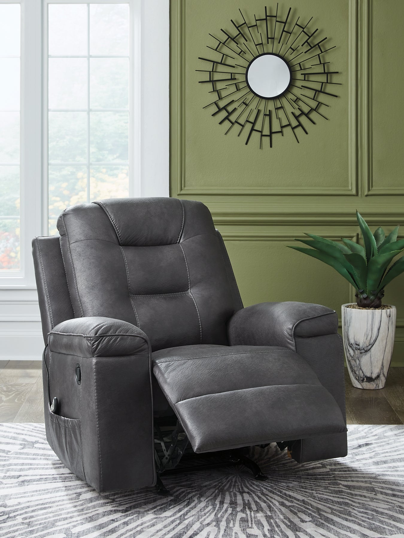 Sillón reclinable mecedor Stockworth