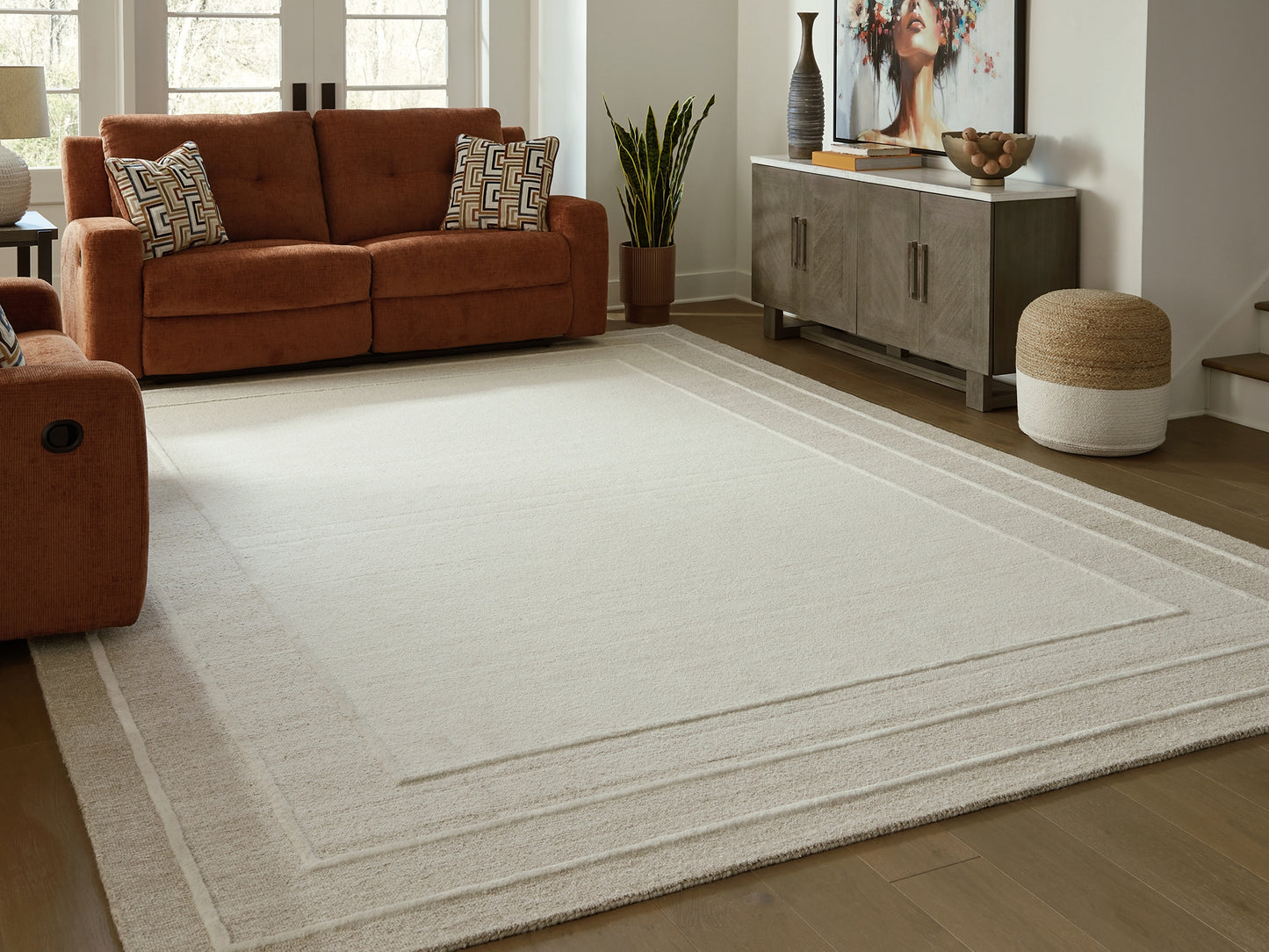 Ashley Express - Alfombra mediana Teelgan