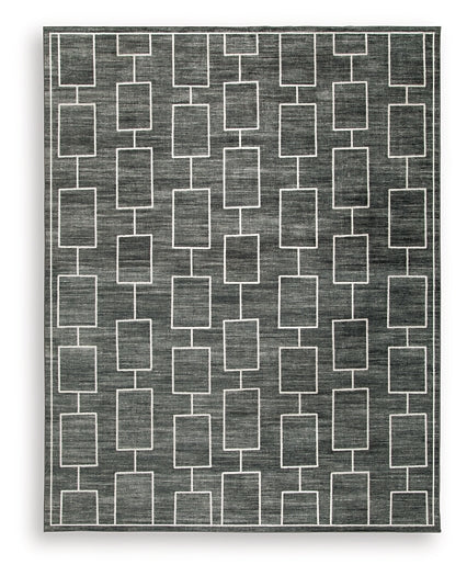 Ashley Express - Alfombra mediana lavable Elderland