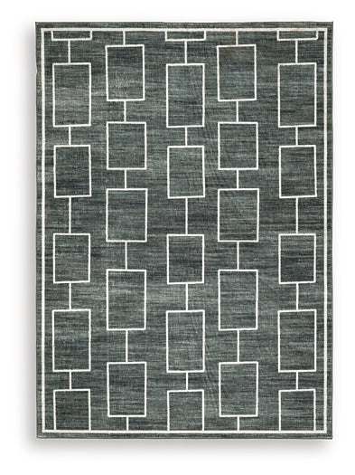 Ashley Express - Alfombra mediana lavable Elderland
