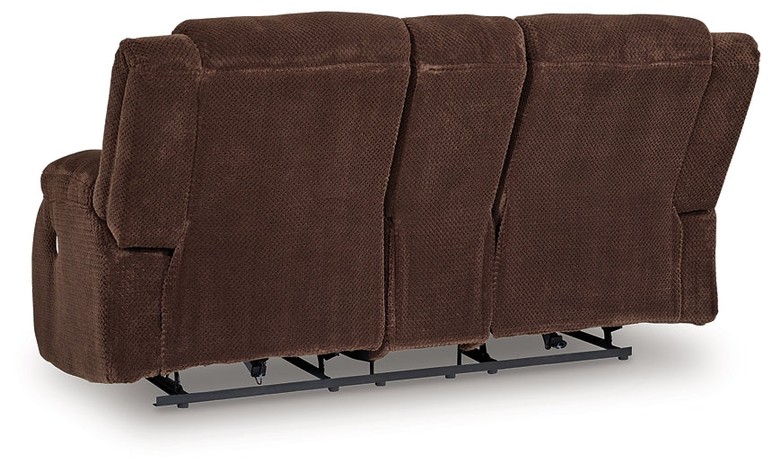 Observation DBL REC PWR Loveseat con consola