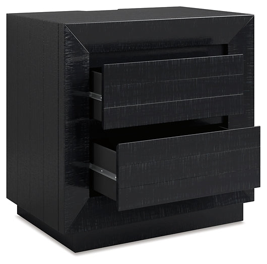 Cama California King con paneles, tocador con espejo, cómoda y mesita de noche