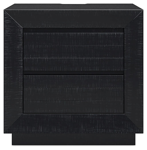 Cama California King con paneles, tocador con espejo, cómoda y mesita de noche