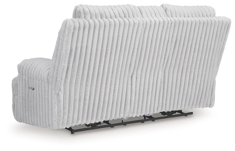 Loveseat eléctrico doble REC de Rhines Falls con consola